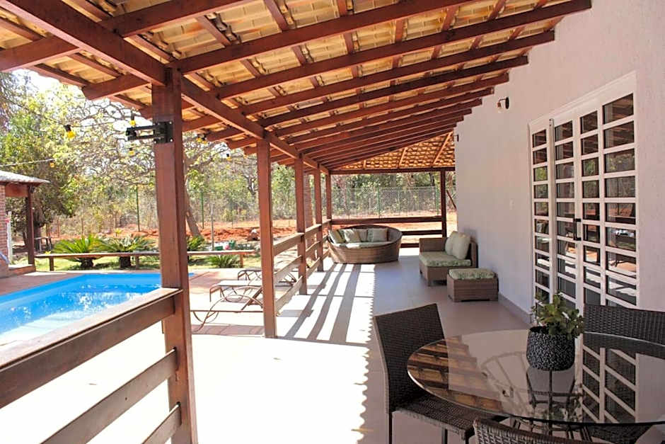 Casa na fazenda inteira ou quartos individuais no Hostel Recanto da Felicidade Paraopeba