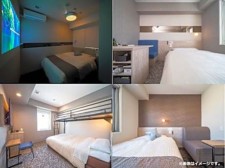 Adjacent Double Rooms for 2 People - Non-Smoking