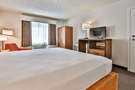 1 KING BED,NO SMOK,HI SPEED NET,WORK DESK,COFEMAKER,FULL BREAKFAST