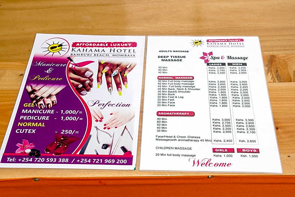 Kahama Hotel Mombasa