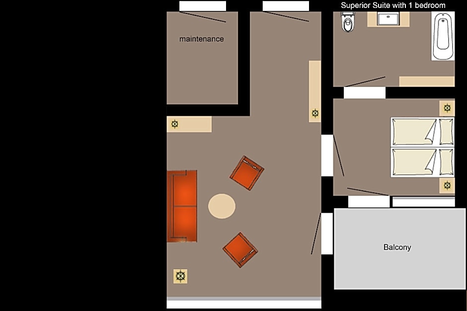 Photo 1 of 7 of Superior 1 Bedroom Apartment