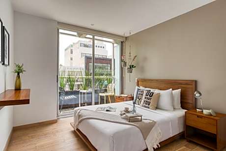 Two-Bedroom Apartment with Balcony