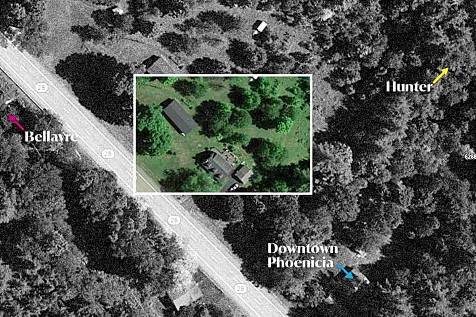 The Norsdale plus CMYK Motel on 10 acres in Phoenicia