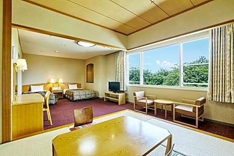 Japanese-Western Style Room (With Private Bath)