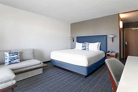 King Room with Sofa Bed and Pool View