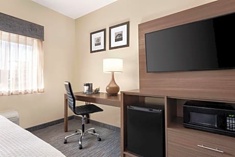 1 King Bed Mobility Accessible Room Non Smoking