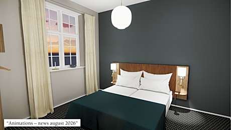 Two-Bedroom Apartment with Terrace and Lake View