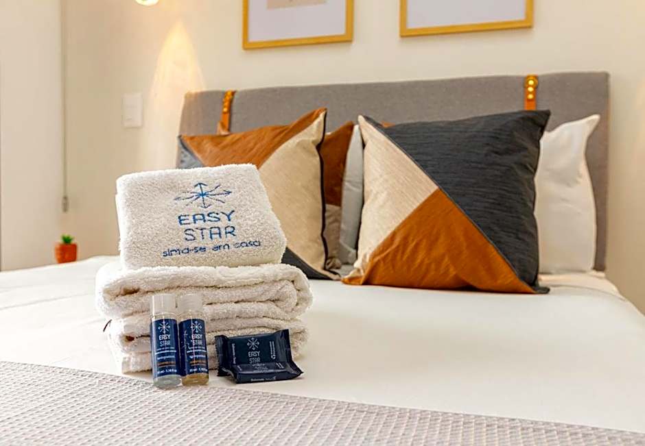 Easy Star - Lindo Studio na m elhor localização do Brooklin!- ZR01H