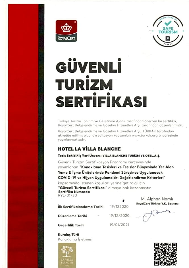 Villa Blanche Hotel SPA & Garden Pool