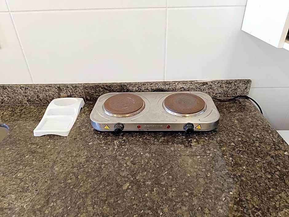 Apartamento Santinho, churrasqueira e ar - INE103