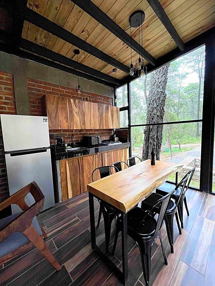 Hermosa Cabaña Inmersa en el Bosque de Tapalpa
