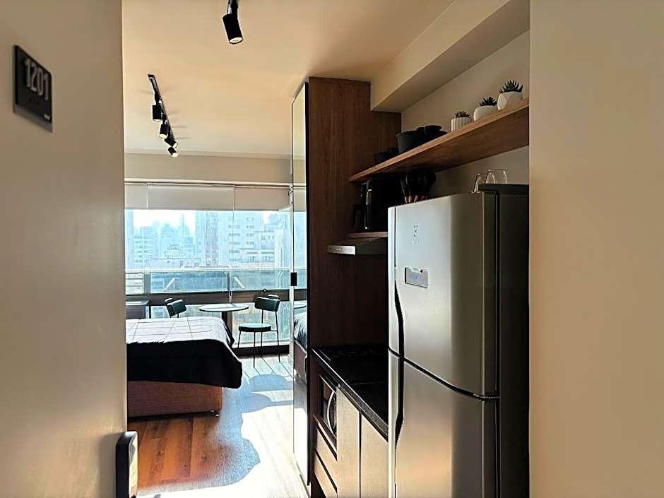 Studio na avenida 9 de julho