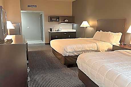 2 Queen Beds, Efficiency, Nonsmoking