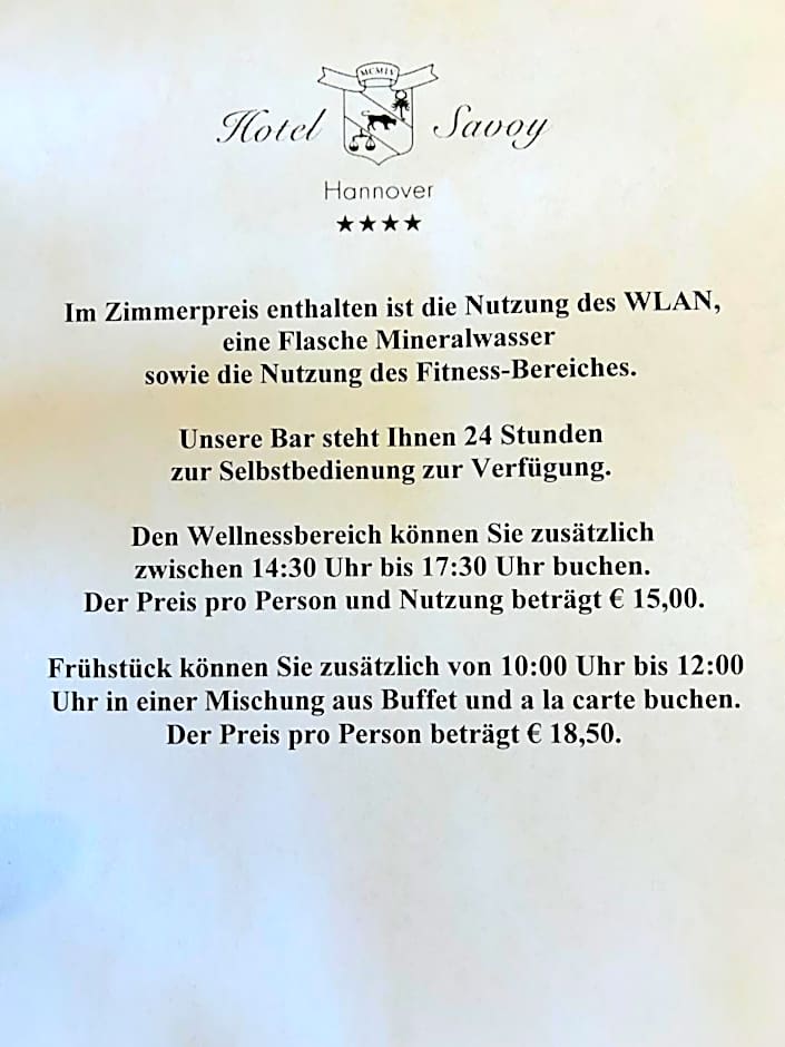 Hotel Savoy Hannover