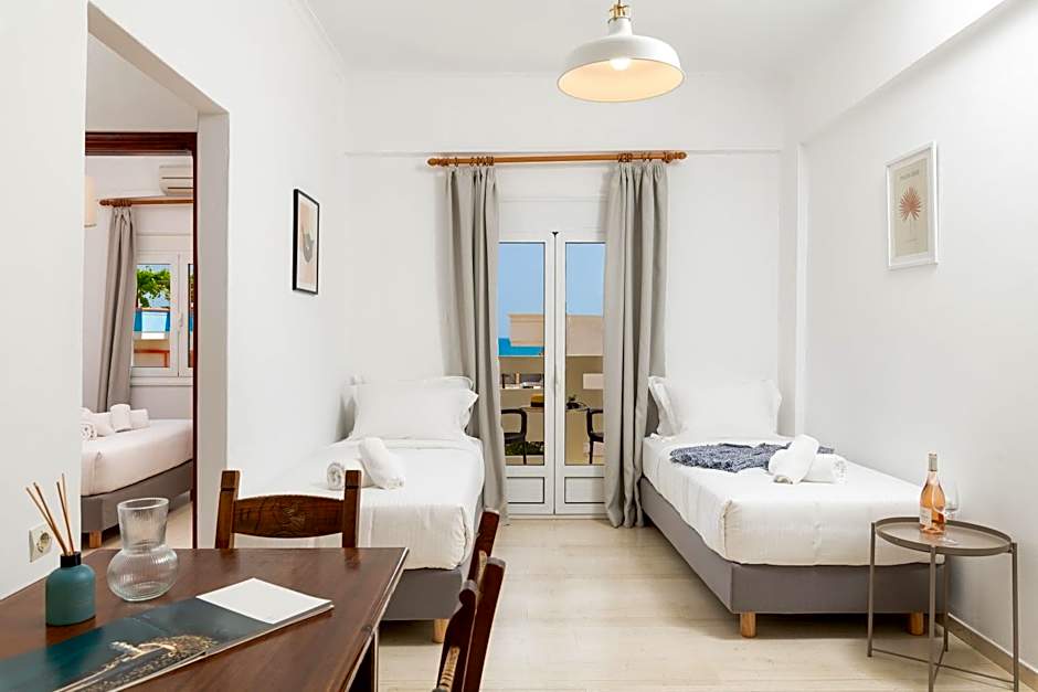 Thelèsi Apartments, 100m from the beach