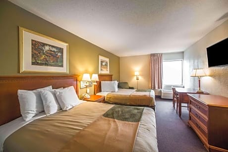 2 Double Beds - No Smoking