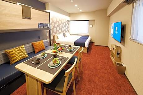 Superior Family Room with Washing Machine