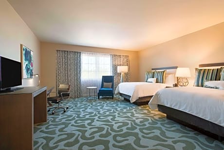 2 Double Beds Deluxe Room Intracoastal View Non-Smoking