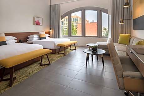 Premium Room, 2 Double Beds, City View