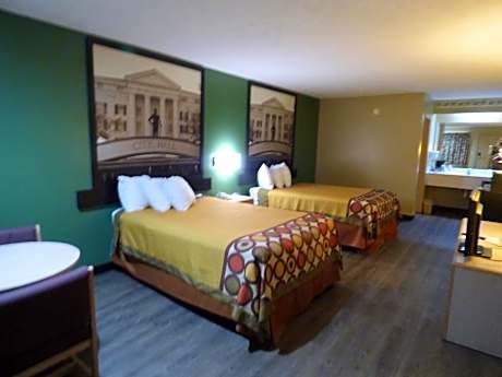 Double Room with Two Double Beds - Smoking