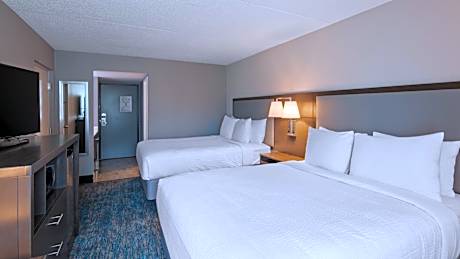 Queen Room with Two Queen Beds and Walk-In Shower - Disability Access/Non-Smoking