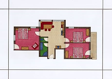 Three-Bedroom Apartment