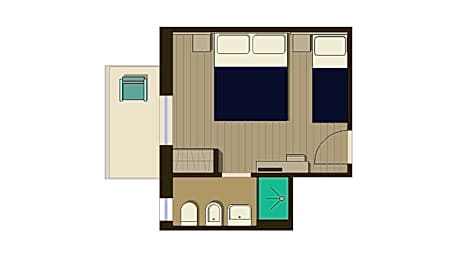 Triple Room with Balcony