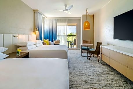 2 Queen Beds Resort View with Full Balcony