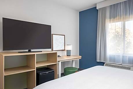 1 King Bed With Sofabed
