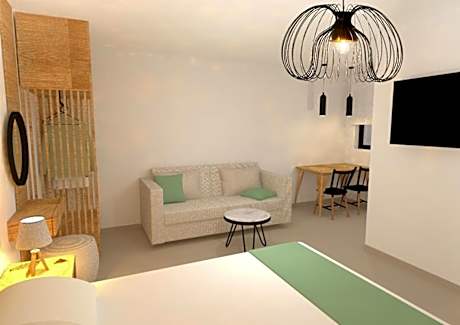 Upper Floor Studio with Balcony