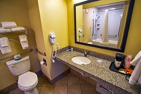accessible - 1 queen, mobility accessible, communication assistance, bathtub, non-smoking, full breakfast