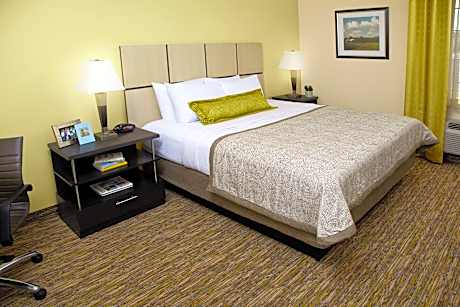 1 King 1 Bedroom Suite Mobility Accessible Bathtub