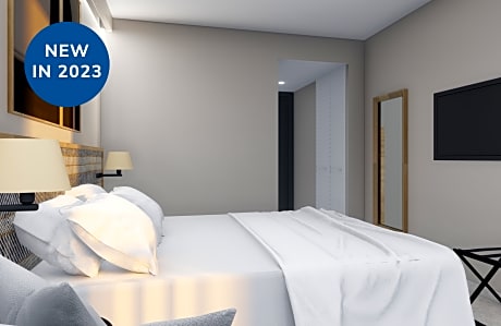 Standard double room, pool view, balcony - annex