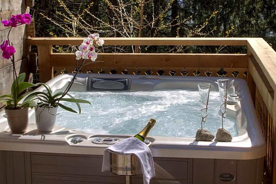 Hôtel Les Chalets de Philippe avec Jacuzzis Privatifs