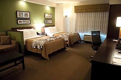 2 Double Beds, Nonsmoking, Accessible