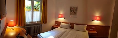 Budget Double Room - Ground floor with courtyard view