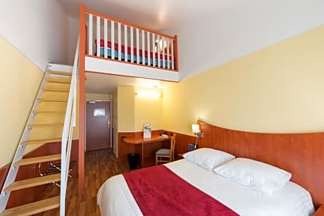 Family Room with Mezzanine