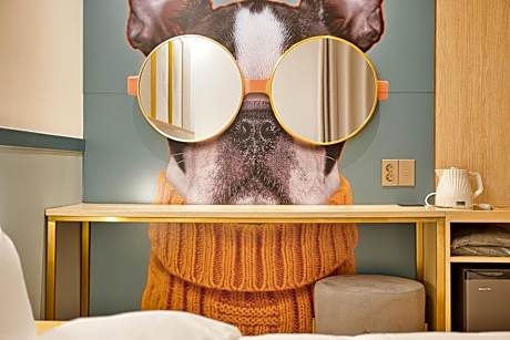 Deluxe Double Room with a Pet,Terrace and Sea View