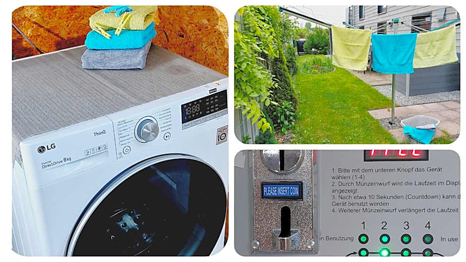 APARTMENTHAUS "AM KORNFELD" - 10 Gästewohnungen mit 1-3 Schlafzimmern, 40 Betten, Raucherbalkon, Reinigungs- & Wäscheservice, Grillgarten, Parkplatz