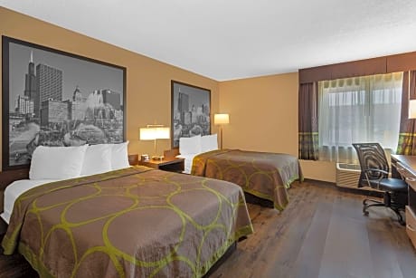 2 Double Beds Mobility Accessible Room Non-Smoking