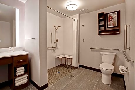 1 King Accessible Roll In Shower Studio Nosmk