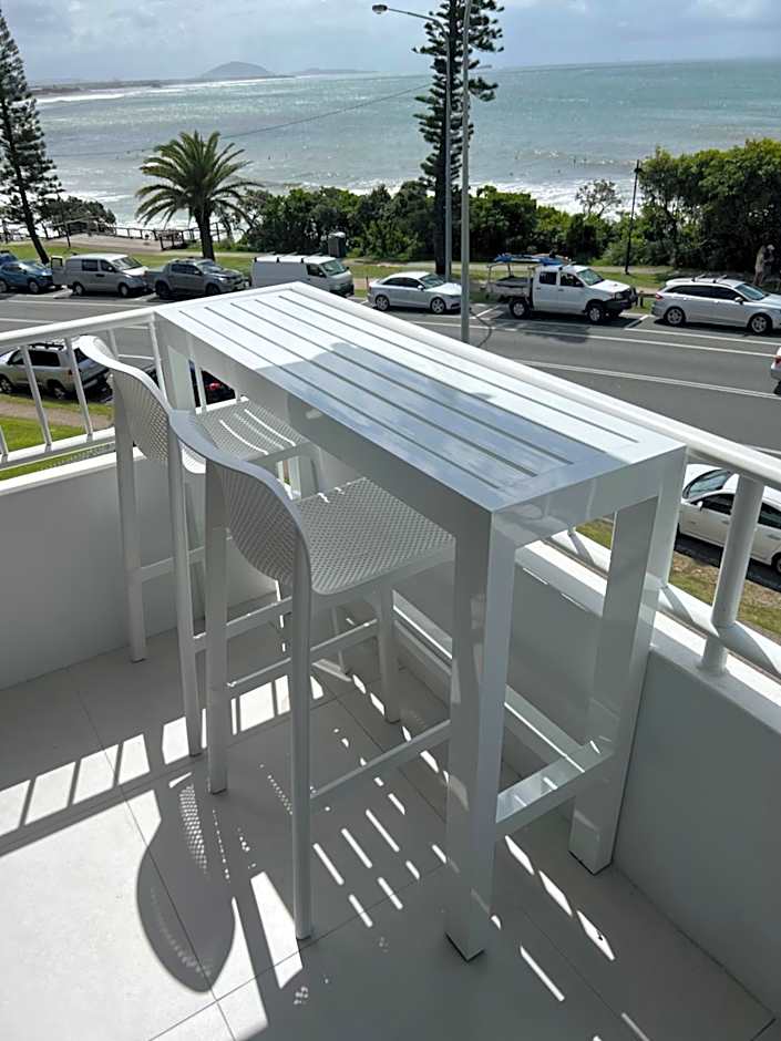 Newly renovated beach front unit. Views to die for!