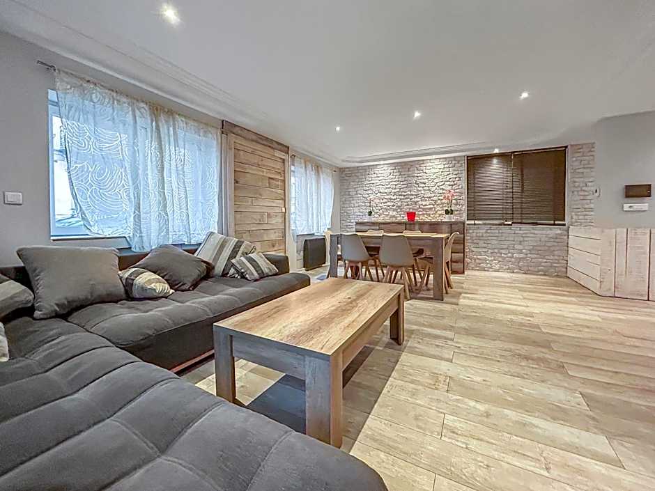 Grand Salon Cosy, proche centre Dijon & garage 2p