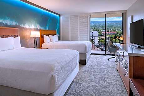 Guest room, 2 Queen, Mountain view, Balcony