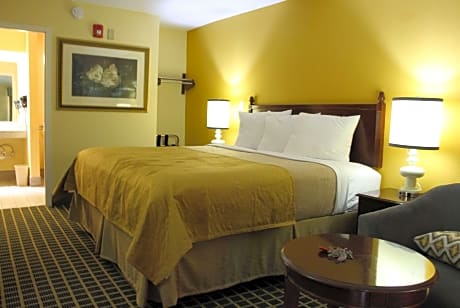1 King Bed Accessible Room Smoking