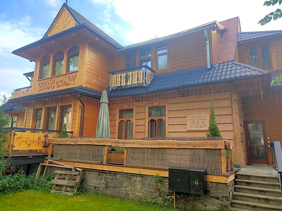 Willa Jasna Apartamenty centrum Zakopane