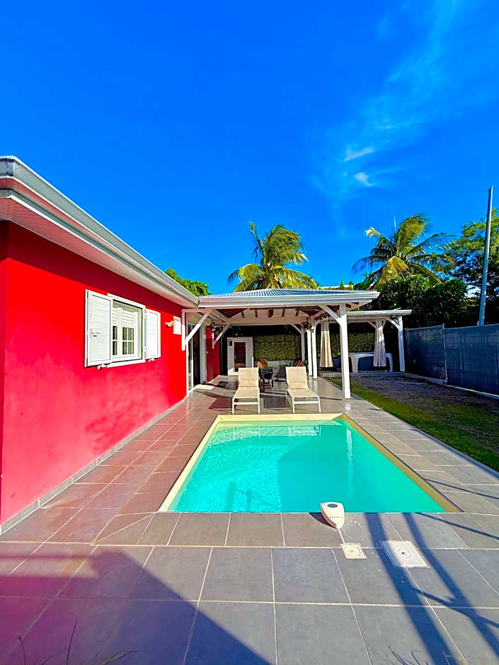 Villa SAADA cosy avec piscine, jacuzzi et sauna