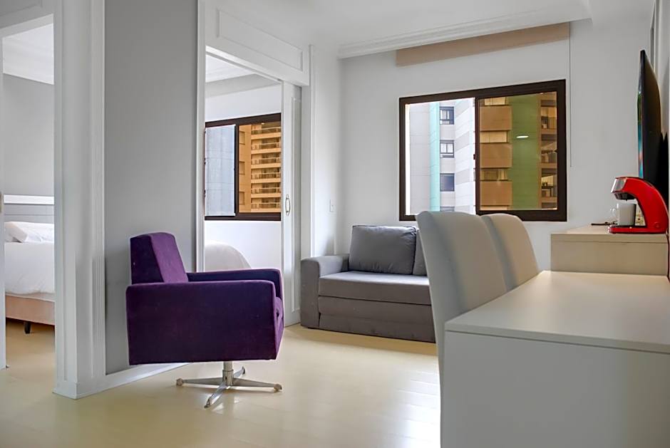 Hotel deslumbrante na Vila Olimpia