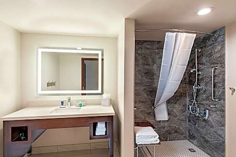 One-Bedroom King Suite with Conference Space and Living Room