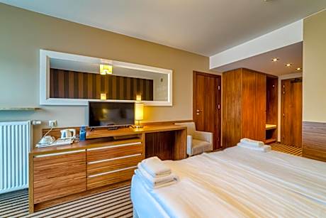 Deluxe Twin or Double Room with Extra Bed and City View